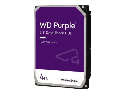 WD Purple/4TB/HDD/3.5''/SATA/5400 RPM/3R