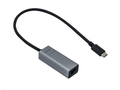 iTec USB-C Metal 2.5Gbps ethernetový adaptér