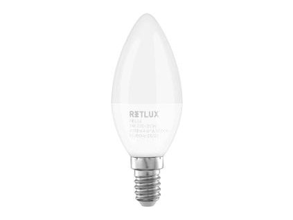 REL 34 LED C37 2x5W E14 WW RETLUX