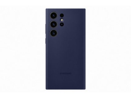 Samsung Silikonový zadní kryt pro Samsung Galaxy S23 Ultra Navy