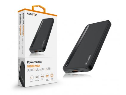 ALIGATOR PBAL1050 10 000mAh 20W černá