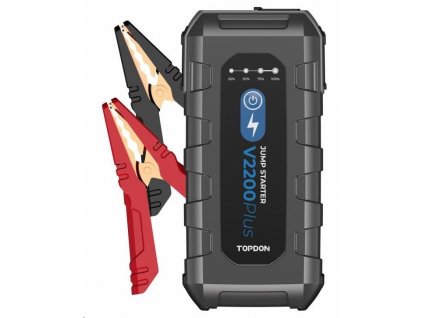 TOPDON Car Jump Starter V2200Plus, 1600mAh