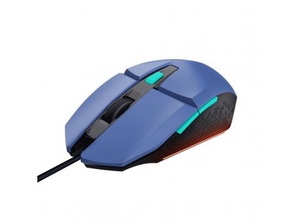 TRUST myš GXT 109B FELOX Gaming Mouse, optická, USB, modrá