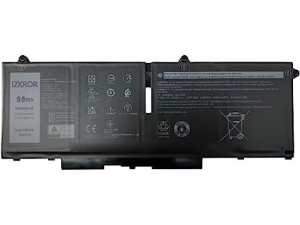 Dell Baterie 4-cell 58W/HR LI-ON pro Latitude 5330, 5430, 5530, 7330, 7430, 7530, Precision 3570