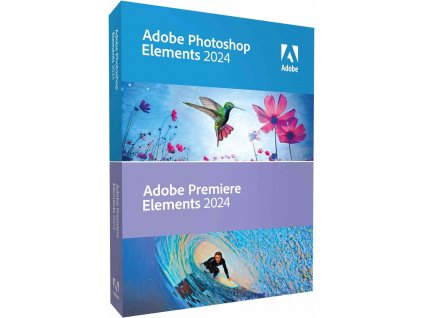 Adobe Photoshop & Adobe Premiere Elements 2024 MP CZ FULL BOX