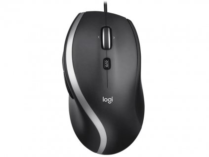 Logitech M500s/Kancelářská/Optická/Pro praváky/4 000DPI/Drátová USB/Černá