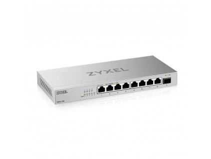 Zyxel XMG-108 8 Ports 2,5G + 1 SFP+, 8 ports 100W total PoE++ Desktop MultiGig unmanaged Switch