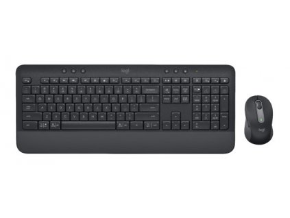 Logitech Set klávesnice a myš Signature MK650, CZ-SK, černá/šedá