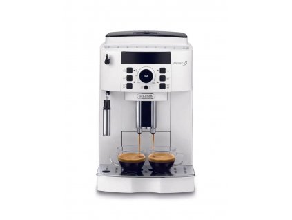 DeLonghi Magnifica S ECAM 21.117.W automatický kávovar, 1450 W, 15 bar, display, dva šálky, bílý