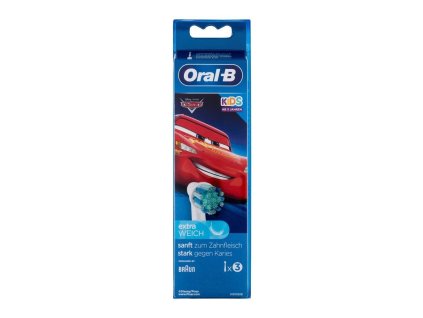 Oral-B náhradní hlavice pro oscilační kartáčky Kids Cars, 3 kusy