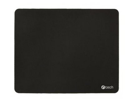 Podložka pod myš C-TECH MP-03BK, textilní, 220x180mm, černá