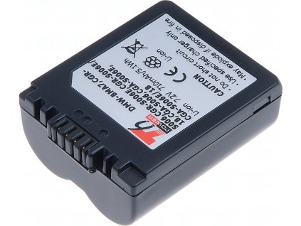 Baterie T6 Power Panasonic DMW-BMA7, CGR-S006, CGR-S006E, CGA-S006, BP-DC5-E, 710mAh, 5,1Wh