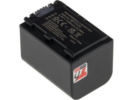 Baterie T6 Power Sony NP-FH70, 1400mAh, 9,5Wh, šedá