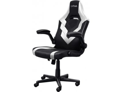 TRUST GXT703W RIYE GAMING CHAIR WHITE