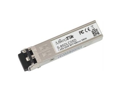 MikroTik SFP modul S-85DLC05D, MM, 550m, 1.25G