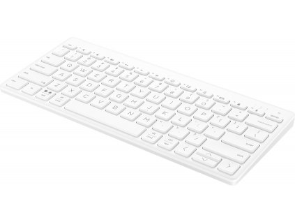 HP 350 WHT Compact Multi-Device Keyboard/Bluetooth