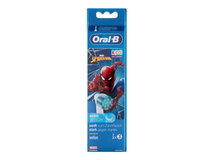 Oral-B náhradní hlavice pro oscilační kartáčky Kids Spiderman, 3 kusy