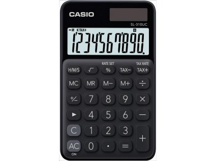 CASIO kalkulačka SL 310UC BK , Kapesní kalkulátor, blistr