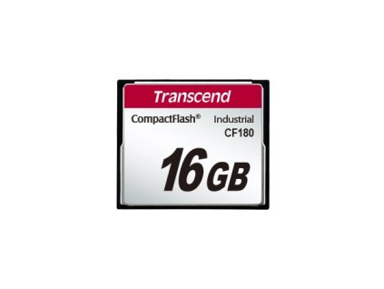 TRANSCEND CompactFlash Card CF180I, 2GB, SLC mode WD-15, Wide Temp.