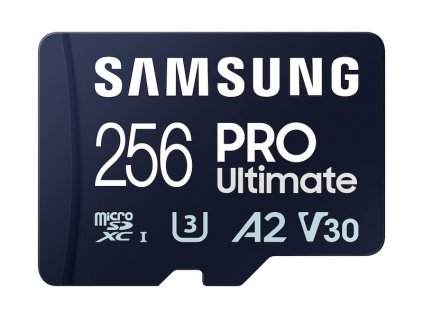 Samsung micro SDXC 256GB PRO Ultimate + SD adaptér