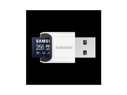 Samsung micro SDXC 256GB PRO Ultimate + USB adaptér