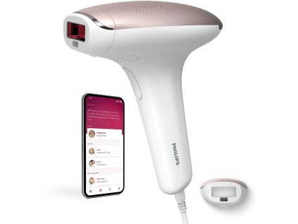 Philips Lumea IPL 7000 Series SC1994/00 IPL epilátor, dámský, bezpečnostní systém, snímač odstínu pokožky, aplikace