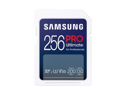 Samsung SDXC 256GB PRO ULTIMATE + USB adaptér