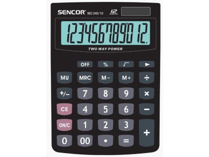 Sencor kalkulačka SEC 340/ 12