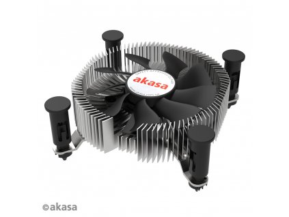 AKASA chladič CPU - hliníkový LGA1700 - mini itx
