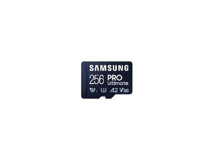 Samsung PRO Ultimate/micro SDXC/256GB/200MBps/UHS-I U3/Class 10/+ Adaptér/Modrá