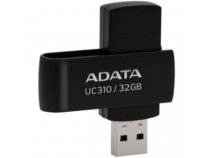 ADATA UC310/32GB/USB 3.2/USB-A/Čierna