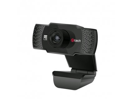 Webkamera C-TECH CAM-11FHD, 1080P, mikrofon, černá