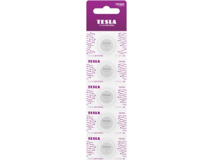 TESLA - baterie TESLA CR1620, 5ks, CR1620
