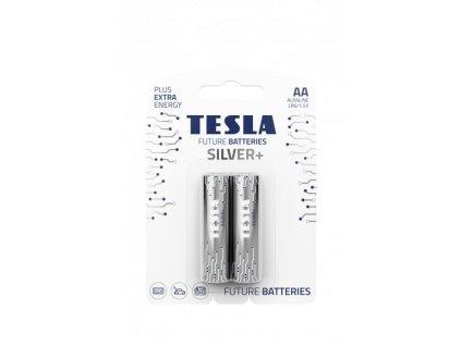 TESLA - baterie AA SILVER+, 2ks, LR06