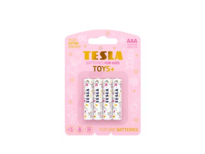 TESLA - baterie AAA TOYS GIRL, 4ks, LR03