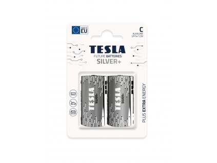 TESLA - baterie C SILVER+, 2ks, LR14