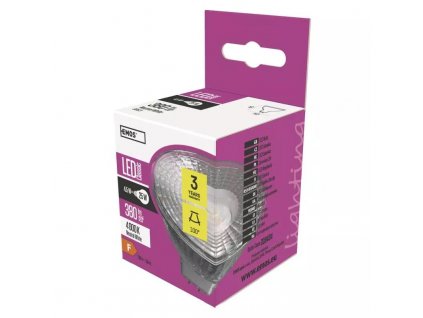 EMOS LED ŽÁROVKA CLASSIC MR16 4,5W(25W) 380lm GU5.3 NW