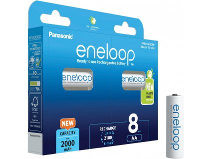 PANASONIC HR6 AA 3MCCE/8BE ENELOOP N, 2000 mAh (Blistr 8ks)