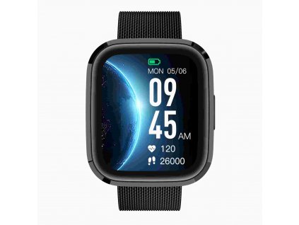 Garett Smartwatch GRC STYLE Black steel