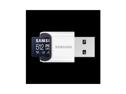 Samsung micro SDXC 512GB PRO Ultimate + USB adaptér