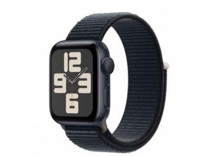 APPLE Watch SE GPS 44mm Midnight Aluminium Case with Midnight Sport Loop