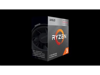 CPU AMD RYZEN 3 3200G, 4-core, 3.6 GHz (4 GHz Turbo), 6MB cache (2+4), 65W, socket AM4, Wraith Stealh, Radeon RX VEGA 8