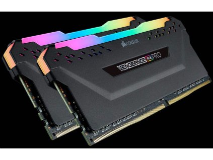 CORSAIR DDR4 16GB (Kit 2x8GB) Vengeance RGB PRO DIM16 3200MHz CL16 čierna