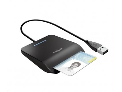 Čítačka kariet TRUST PRIMO (DNI, smartcard), externá, USB, 100 cm