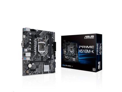 ASUS MB Sc LGA1200 PRIME H510M-K, Intel H510, 2xDDR4, 1xHDMI, 1xVGA, mATX