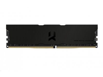 DIMM DDR4 8GB 3600MHz CL18 SR GOODRAM IRDM PRO, hlboká čierna