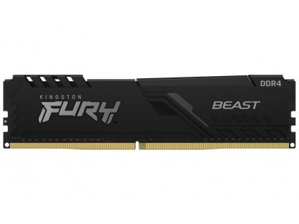 KINGSTON DIMM DDR4 8GB 3200MT/s CL16 FURY Beast Černá