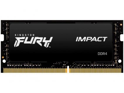 SODIMM DDR4 16GB 2666MHz CL15 1Gx8 KINGSTON FURY Impact