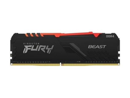 KINGSTON DIMM DDR4 8GB 2666MT/s CL16 FURY Beast RGB