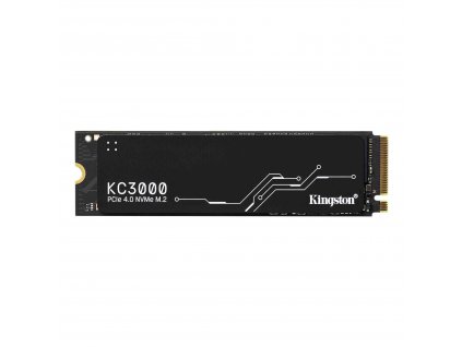 SSD disk Kingston 512 GB KC3000 M.2 2280 NVMe™ PCIe Gen 4 (R 7000 MB/s; W 3900 MB/s)
